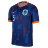 Original Fußballtrikot Niederlande Ake 5 Auswärtstrikot EURO 2024 Für Herren